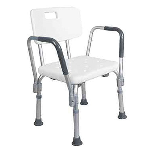 Shower Chair with Back Support  Handles