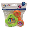 Rattle Set Jolly Tots 2pk 3M+