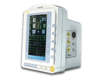 P Monitor CMS6500 - Nibp/Spo2/ECG/ Temp/Pulse 7" touch screen